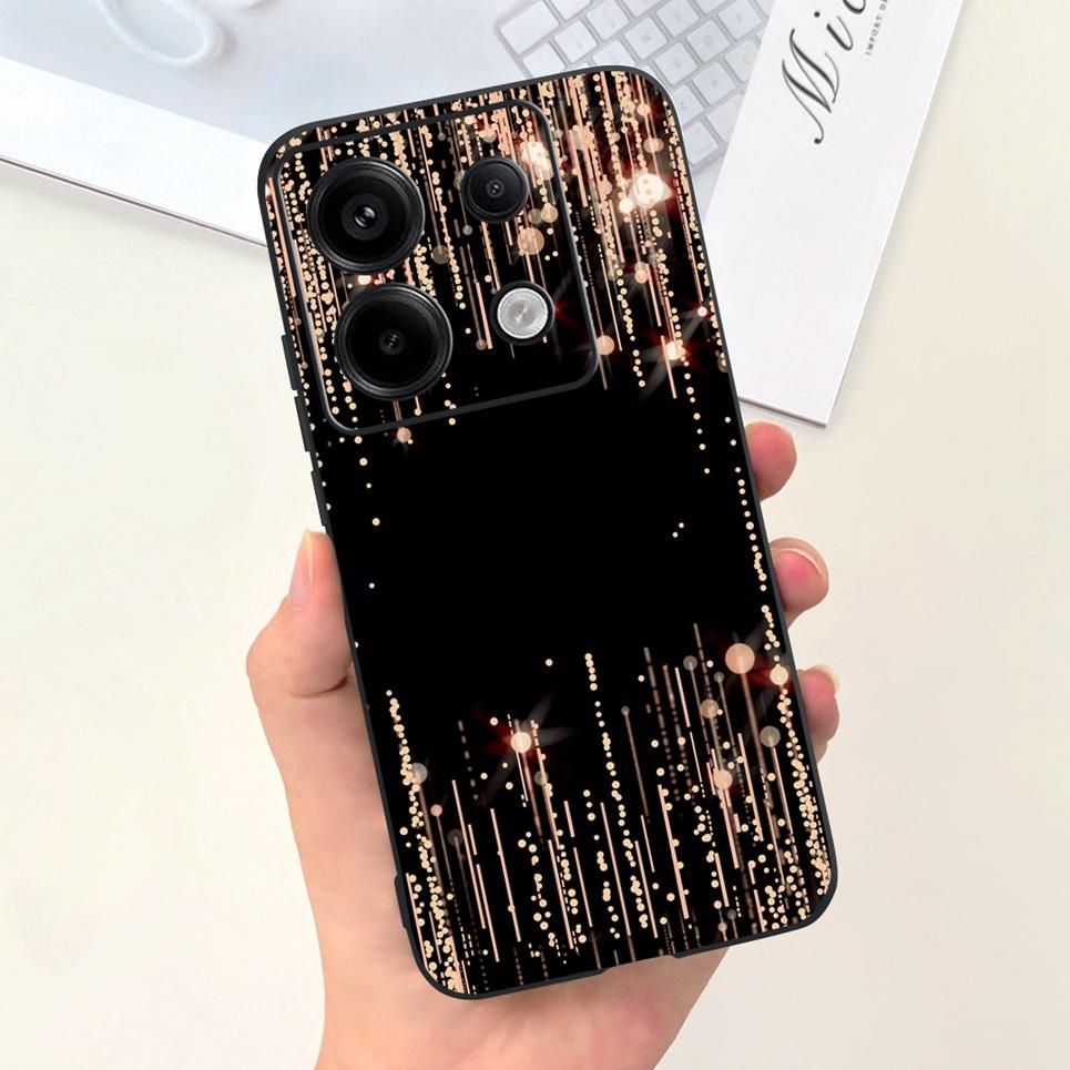 For Xiaomi Poco X6 Pro 5G Poco M6 Pro 4G Phone Case Luxury Candy Silicone Cute Animals Soft Back Cover For PocoX6 PocoM6 5G Capa
