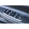 For Jaguar XE 2016-2019 Real Carbon Fiber 4PC Panel Trim Window Lift Lock Switch