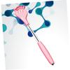 Telescoping Back Scratcher for Adults and Kids - Portable Itch Relief Tool with Comfortable Grip, Extendable Back Massager (Pink)