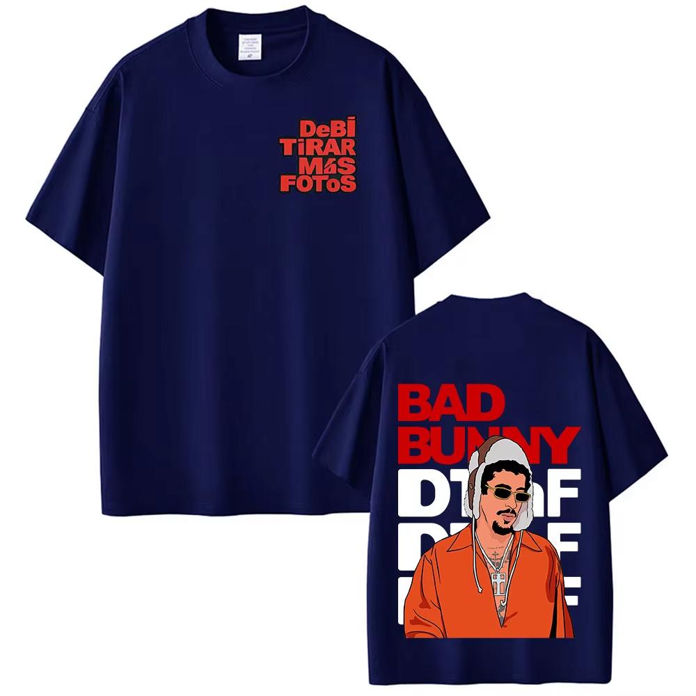 

Rapper Bud Bonnet Tours Debbie Tillarmars Albums DTMF Fan Posters Printed Tshirts Hop Style Fashion Clothing Unisex Tshirts XL