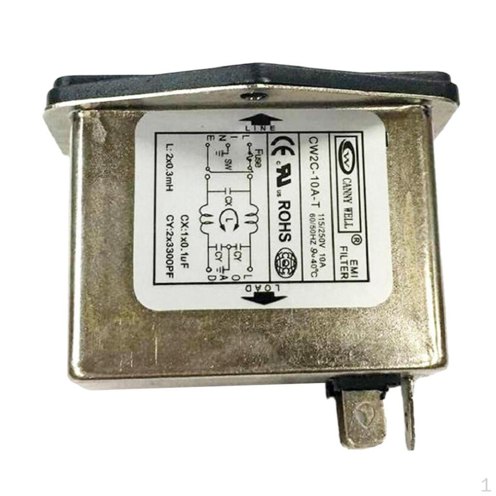 

Фильтр EMI RFI 0V 10A CW2C-10A-T Подавитель шума