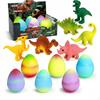 6 Pieces Growing Egg Set Mythical Horse and Butterfly Figures WaterGrowing Dinosaur Colorful