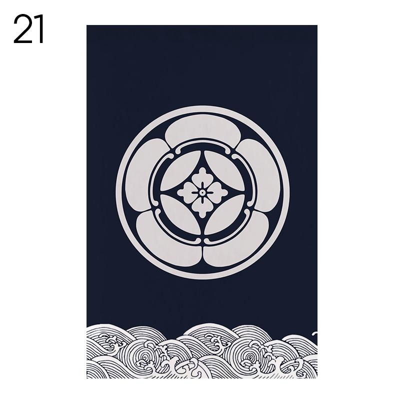 Japanese Tea Room Partition Pennant Kitchen Door Head Curtain Teahouse Hanging Short Curtain Sushi Restaurant Pub Bar Decor