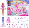barbie Advent Calendar Doll 24 Surprise Toy Accessories Including a Unicorn Transform Fashion Doll Into a Fairy and & & Pet, Mermaid, More.
