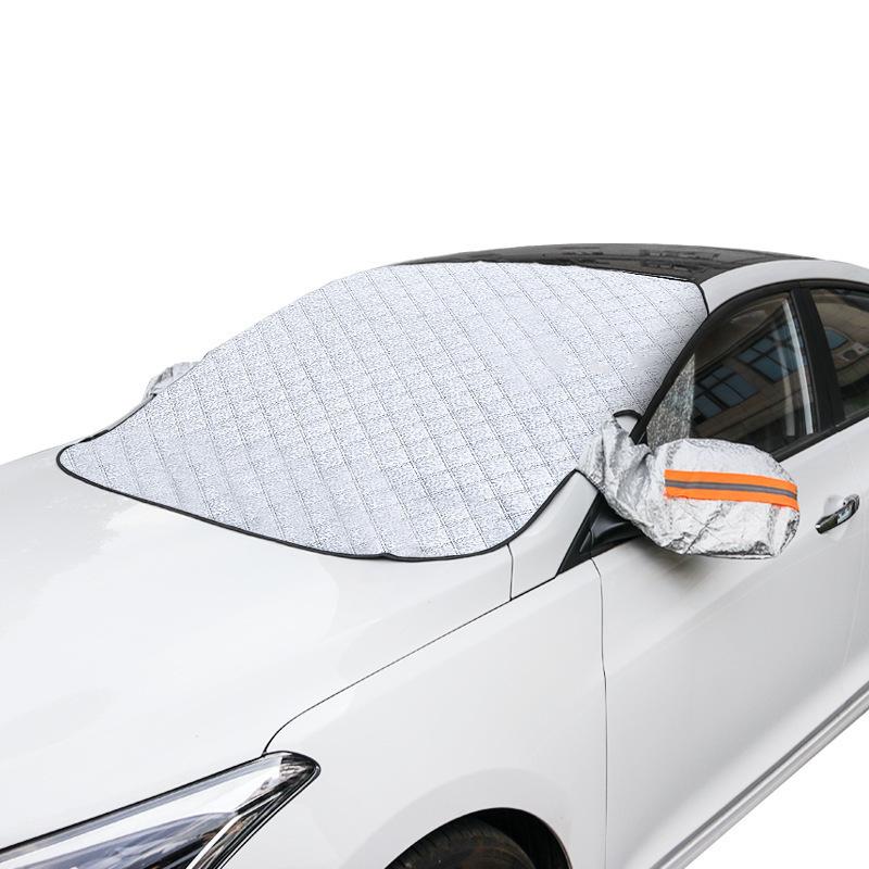 Car Snow Blocking, Antifreeze, Windproof, Car Clothes, Front Windshield Cover, Snow Blocking, Winter Supplies, Car Sunshade