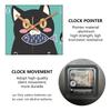 Cartoon Quartz Wall Clock Cute Animals Hanging Wall Clock Living Room Children's Room Kindergarten Decoration Loudspeaker Mute