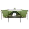 Vidaxl Tipi Family Tent, 6-Person, Green, Waterproof