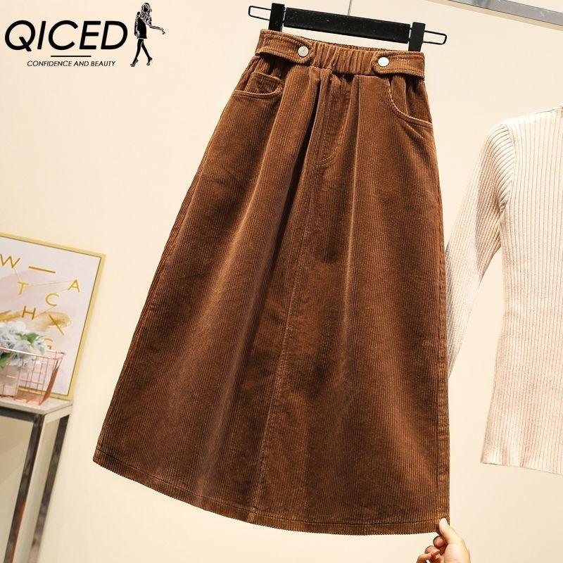 QICED Women's Fashion Casual Summer Spring Skirt