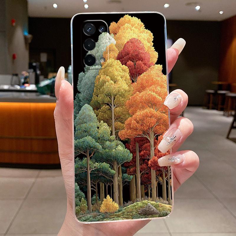 Casing For OPPO A74 5G CPH2197 Phone Case Luxury Dragon Cute Cool Boys Girls Pattern Soft silicone Back Cover Transparent Shell