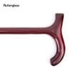 Red Wooden Single Joint Fashion Walking Stick Decorative Cospaly Cane Halloween Mace Crutch  Wand Crosier 92cm