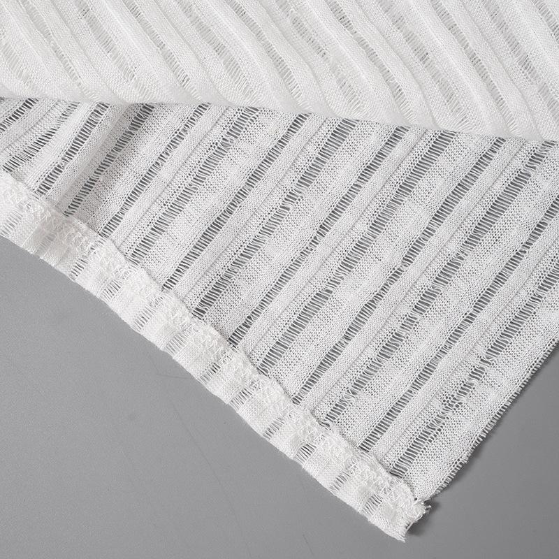 YYFS Moda damska Casual Wiosna Jesień Jednolity kolor Nadruk Długi rękaw Jedno ramię Bluzki i koszule