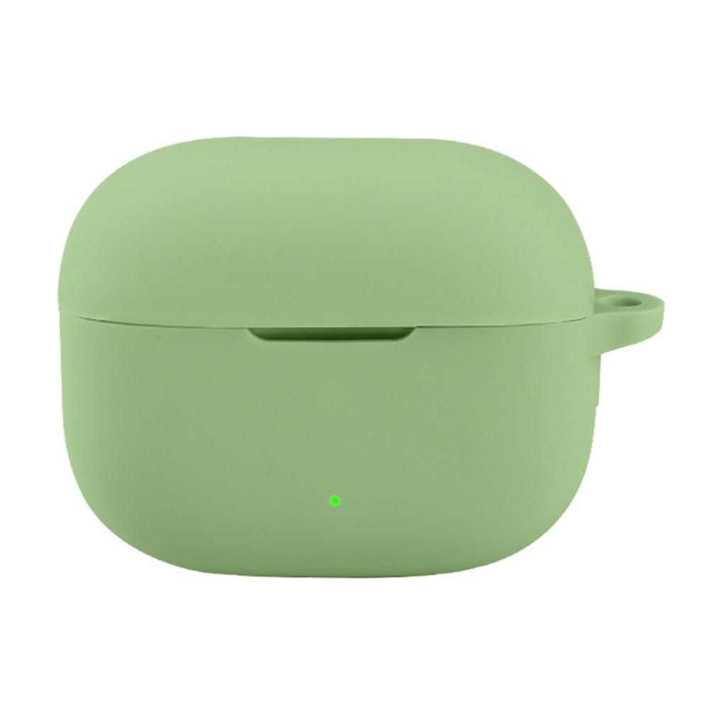 For vivo iQOO TWS 5 Silicone Case Wireless Earbuds Protective Cover with Anti-Lost Buckle