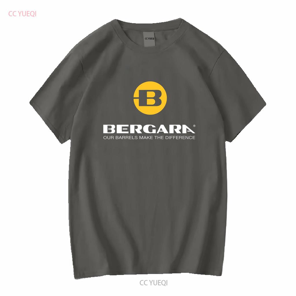 New Bergara Guns Firearms Logo Men's Black T Shirt USA Size S To 5XL Long Sleeves Vintage Washed Breathable Casual Comfortable
