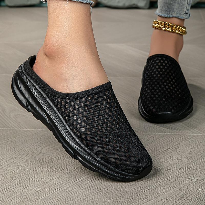 MAEDEF Shoes for Women Men's Half Slippers Breathable Lightweight Comfortable Outdoor Slides Shoes Summer Man Sandals Women Shoe