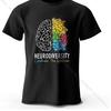 Creative Thinking Maps printed T-shirts, super soft round neck short-sleeved T-shirts for men and women
