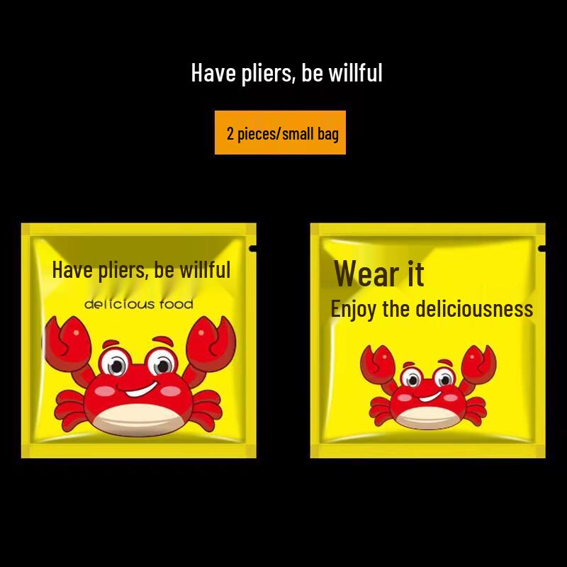 Disposable Extra Thick Lobster Eating Gloves