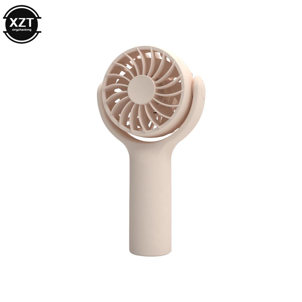 Rotatable Mini Portable Handheld Ventilador Electric Air Cooling Fan USB Rechargeable Outdoor Travel Hand Fans for Women Gifts