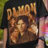 Damon Salvatore Retro Shirt Vintage Print S T S