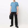 STONE ISLAND Short Sleeve T-Shirt Mid Blue Men Tops 761524113-V0046