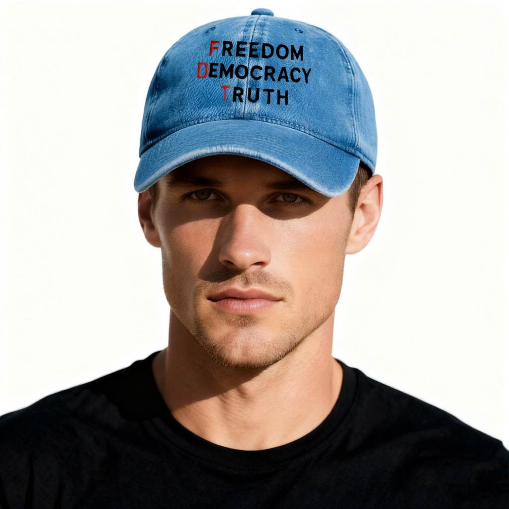 Cap Mens Womens Print Distressed Adjustable Sun Hat Cotton Funny Hats