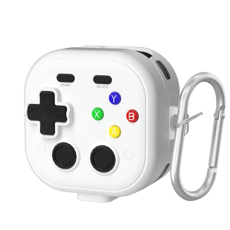 

Creative Game Controller Design Protective Case for Samsung Galaxy Buds 4/4 Pro 2026 Anti Drop Full Body Protective Hard Shell білий