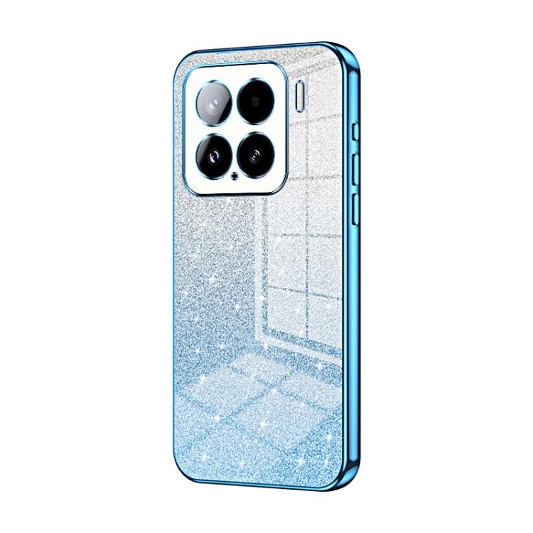 Gradient Glitter Powder Electroplated Phone Case