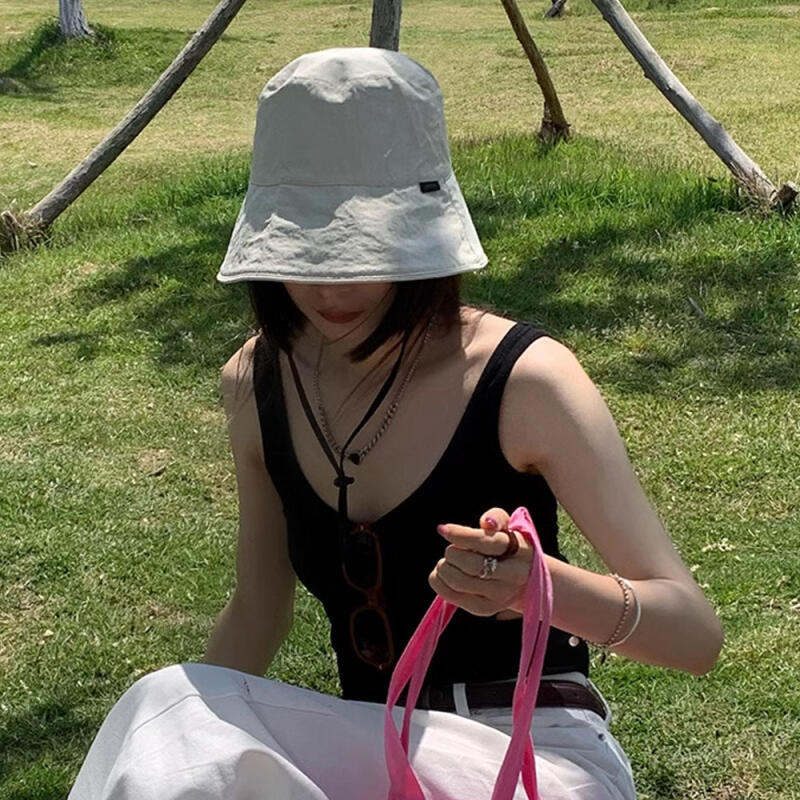 Женская панама DC Летняя шуршащая панама beige