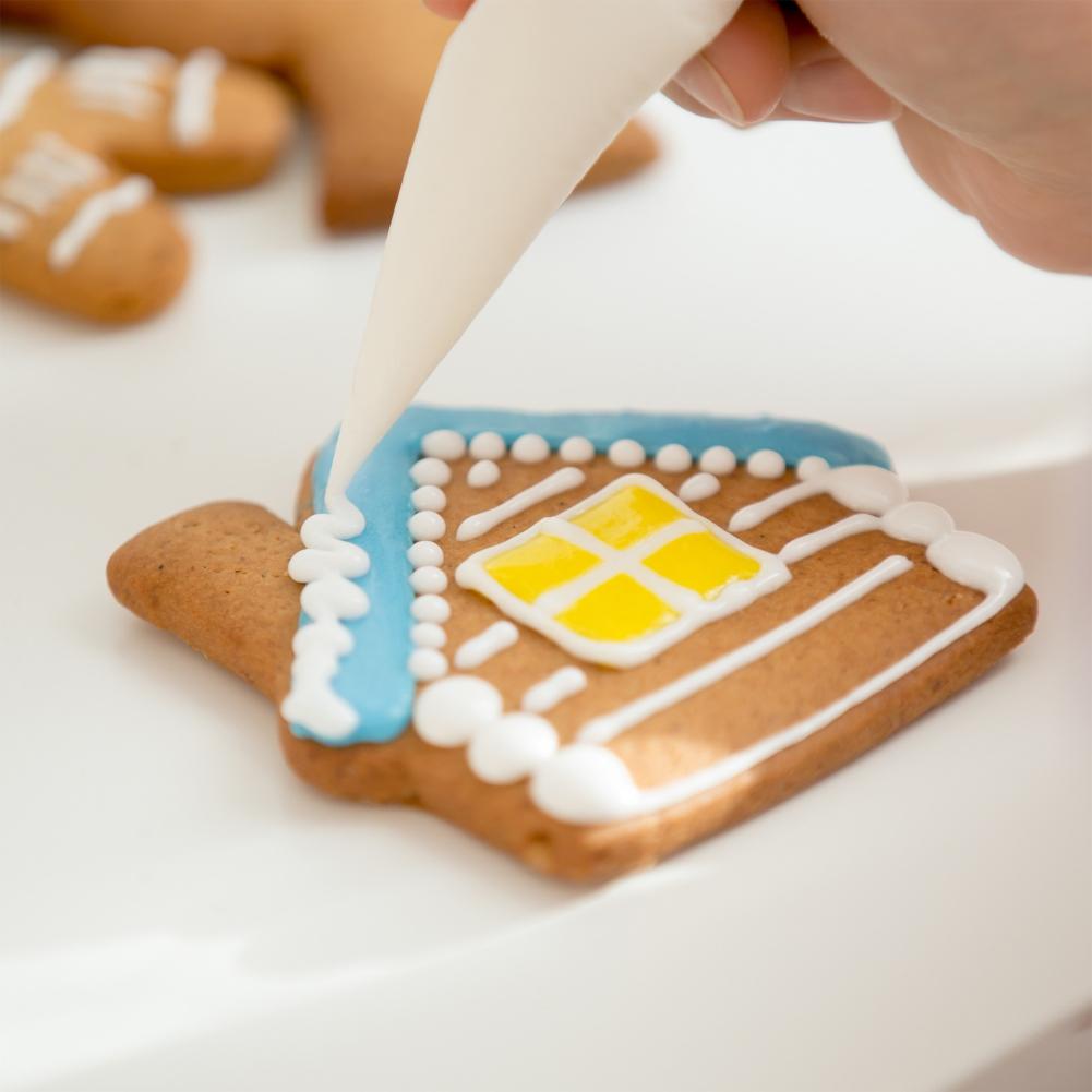 Julekakeutstikkersett 15 deler Feriekakeformer Snømann, Juletre, Pepperkakemann, Genser, Snøkrystall