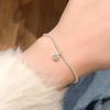 Korean Fashoin Sparkling Starry Silver Necklace For Women Jewelry Trending New Luxury Crystal Cross Pendant Necklaces