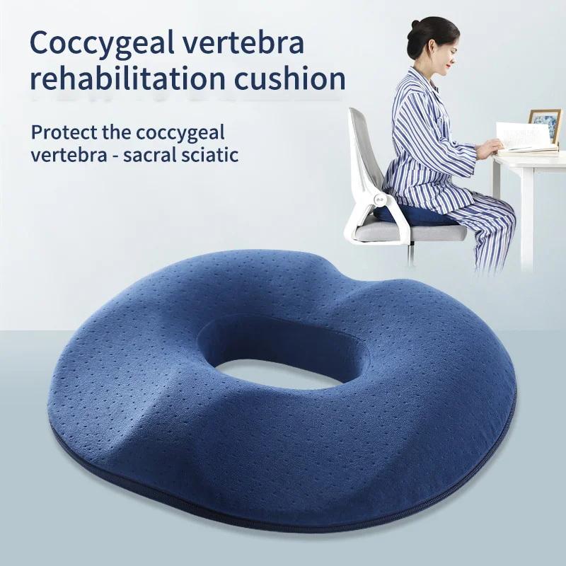 1 Stück Donut Kissen Hämorrhoiden Sitzkissen Steißbein Coccyx Orthopädischer Medizinischer Sitz Prostata Stuhl Für Memory Foam Stuhlkissen