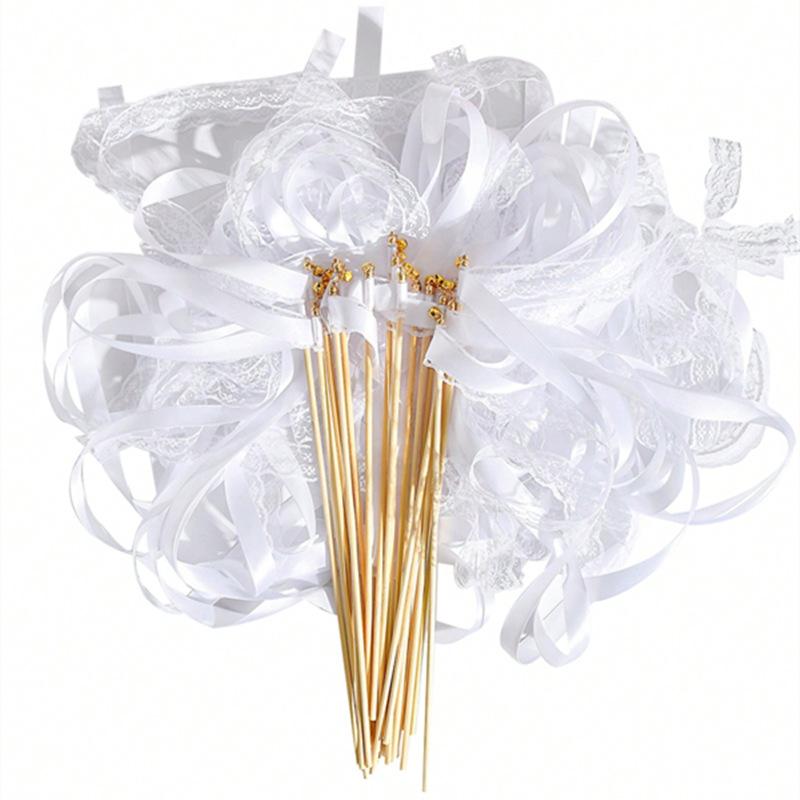 

Wedding Colored Ribbons, Fairy Sticks, Magic Sticks, Ribbon Flower Decorations, Party Wedding Supplies, Wedding Decorations, Birthday Party Decoration Pack of 1