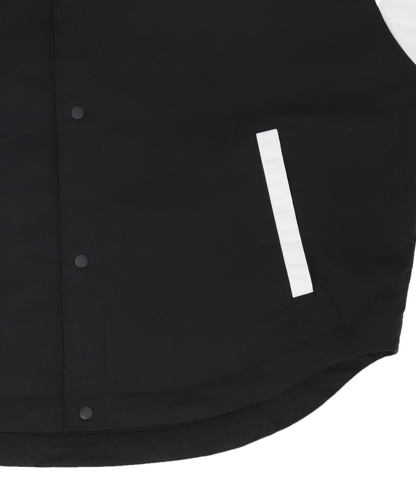 Beentrill Baseball Shacket (Black)