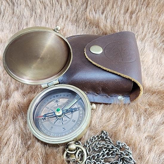 5.08cm Compass Gifts For Men Brass Compass Birthday Gift Christmas Gifts