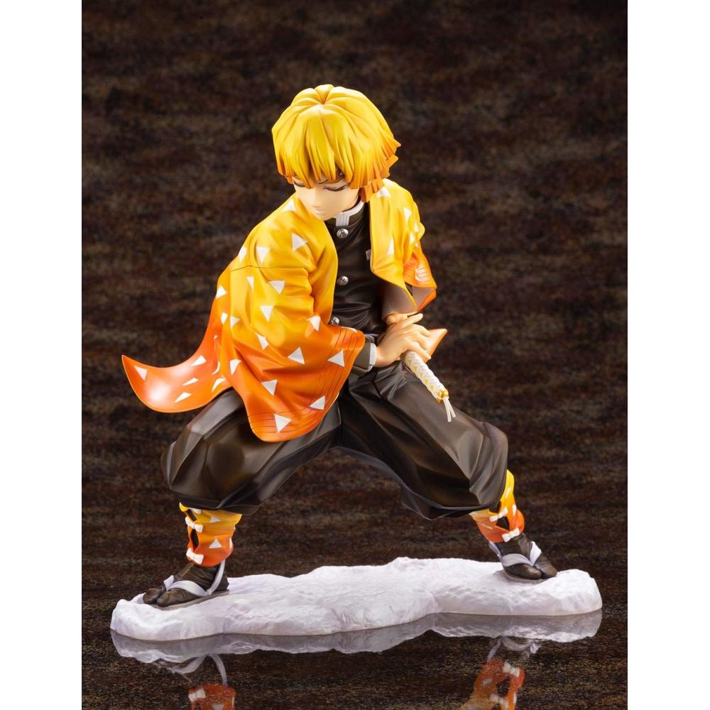 ARTFX J Demon Slayer: Kimetsu No Yaiba Zenitsu Agatsuma 18 Scale PVC Painted Finished Figure