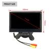 7 Zoll Auto Rückfahrkamera Universal Auto Monitor Sicheres Parken Rückwärtsfahren TFT LCD Display Monitor für Auto LKW Autozubehör