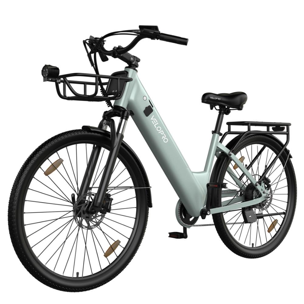 Velopro C1 Pro Elektrofahrrad 27,5" Reifen 250W Motor Stadtrad 648Wh Hydraulische Bremsen 7 Gänge Maximale Zuladung 150kg