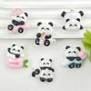 Panda-Themed Resin Jewelry & Hair Accessories: DIY Clips, Buttons, Keychains, Pendants, & Phone Charms