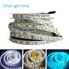 DC 12V Flexible 5M LED Light Strip 5050 Waterproof Strip 60LED/M White RGB Light Tape Home Decoration Lighting Strip Lamp