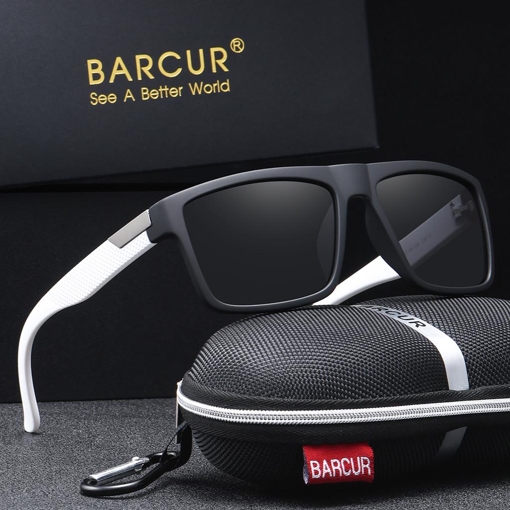 BARCUR Simple And Comfortable Business Style Sunglasses For Daily Travel, Uv Protection Brand Packaging