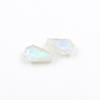 Natural Rainbow Moonstone Coffin Cut Loose Gemstones Lot | Rainbow Moonstone Cabochons for Jewelry Making