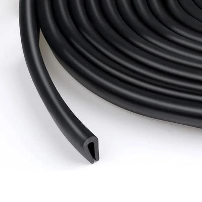 New Rubber Edge Trim Strip U Shape Black Door Edge Strip Guard Seal Car