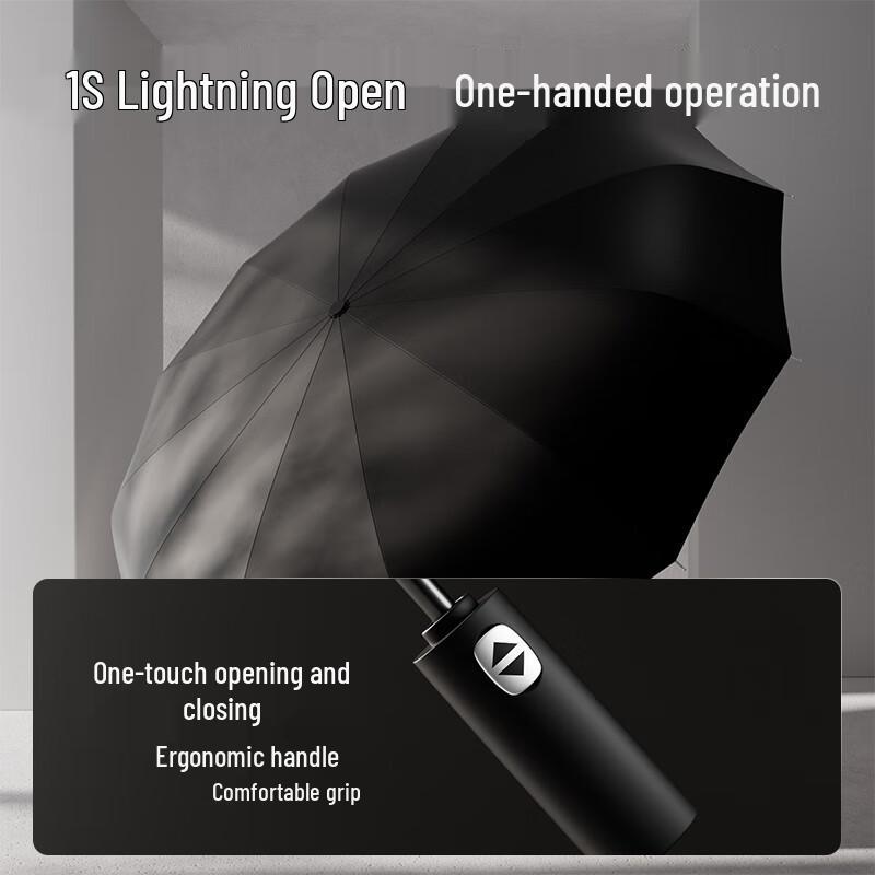 Automatic Windproof UV Folding Umbrella