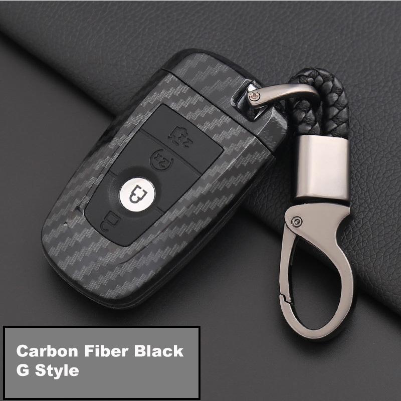 Car Smart Remote Key Cover Case Shell Fob Keychain Abs For Ford Focus Station Wagon Mondeo Mk3 Mk4 Kuga Fiesta C-Max Galaxy