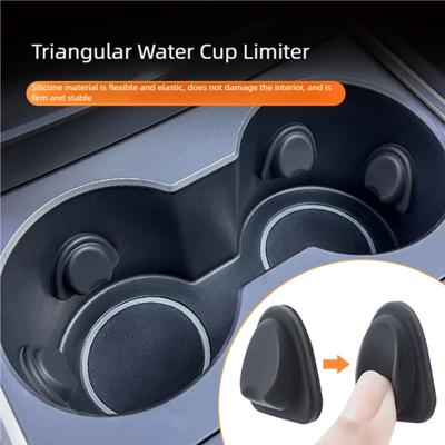 Stabilizzatore per Portabicchieri da Veicolo in Silicone Facile da Installare Adesivo Inserti Stabilizzatori per Portabicchieri in Silicone Accessori per Auto Durevole