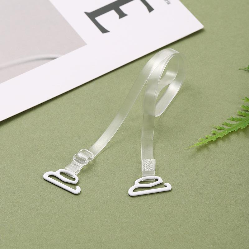 Plus Size Bra with Large Hooks, Frosted Wide Straps, Invisible Straps, and Transparent Strapped Underwear