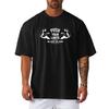 Übergroße lockere Mesh-Schnelltrocknende Kurzarm-Sportbekleidung Fitnessstudio Bodybuilding Fitness Laufshirts Herren Trainings-T-Shirts