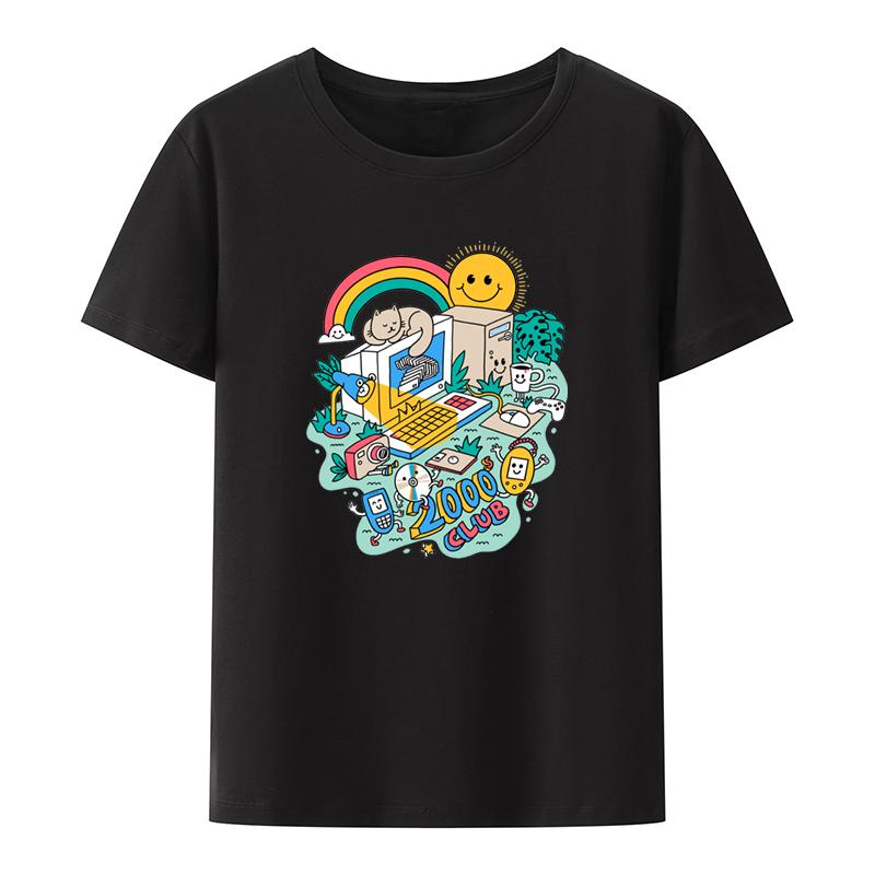 Animals Graphic Print Tshirts Funny Tee Blouse Clothes Unisex Clothing Oneck Casual Camisa Street Fashion Leisure Hipster Pattern