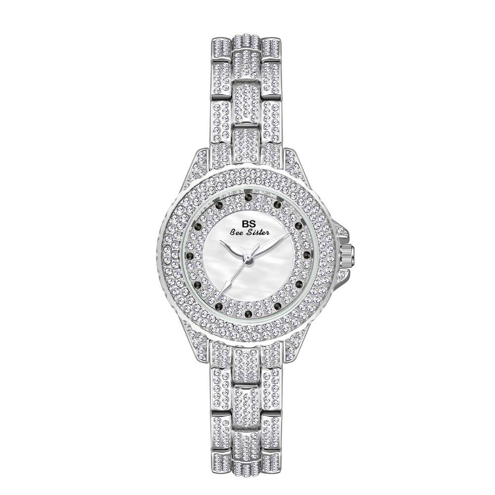 Designer Quartz Watches Luxury Diamond Woman Gold Silver Watch Waterproof Elegant Dress Style Ladies Gifts
