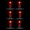 Luce Posteriore LED per Ciclismo Bicicletta Luce Posteriore Bicicletta Torcia Sicura Luci Posteriori Bicicletta Luce Posteriore Bicicletta con Sensore di Frenata