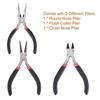 Accessories Black Bag Jewelry Repair Tools Set Jewelry Making Kit Jewelry Findings Pliers Supplies